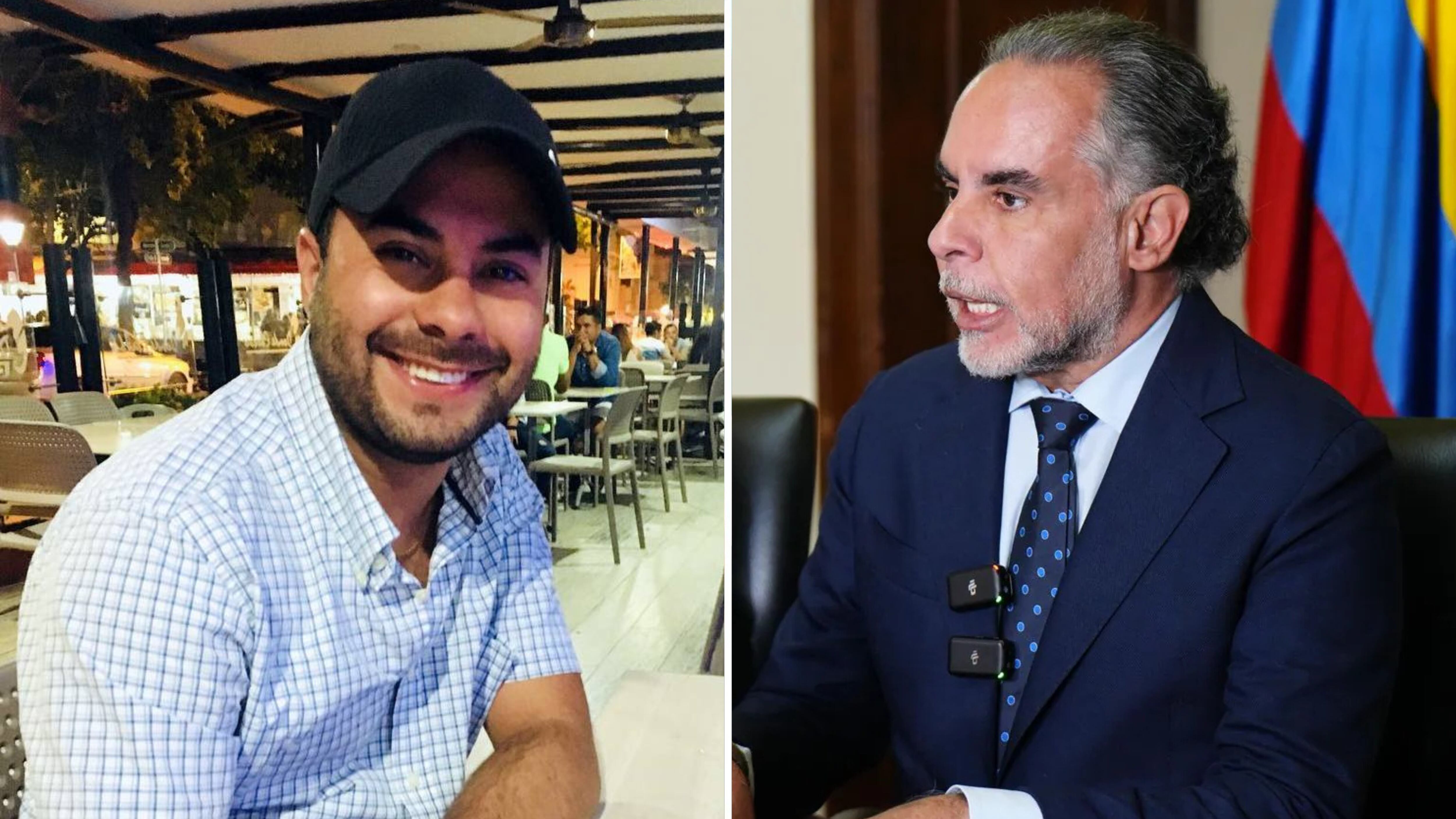 Jorge Bohórquez, personero de Ocaña, quien denunció los riesgos para su seguridad tras los señalamientos del ministro del Interior, Armando Benedetti, en medio de la crisis humanitaria en el Catatumbo - crédito Ministerio del Trabajo y red social Facebook