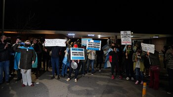 Los vecinos obstaculizaron el ingreso