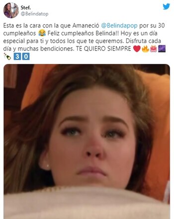 La cantante dijo recientemente haber