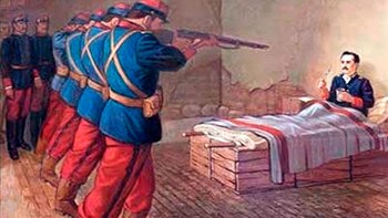 El militar peruano fue valiente