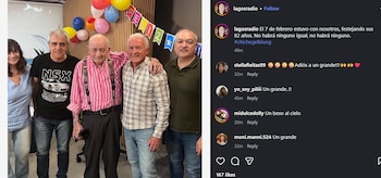 Julio Lagos recordó el último festejo que vivió con el fallecido periodista (Instagram)