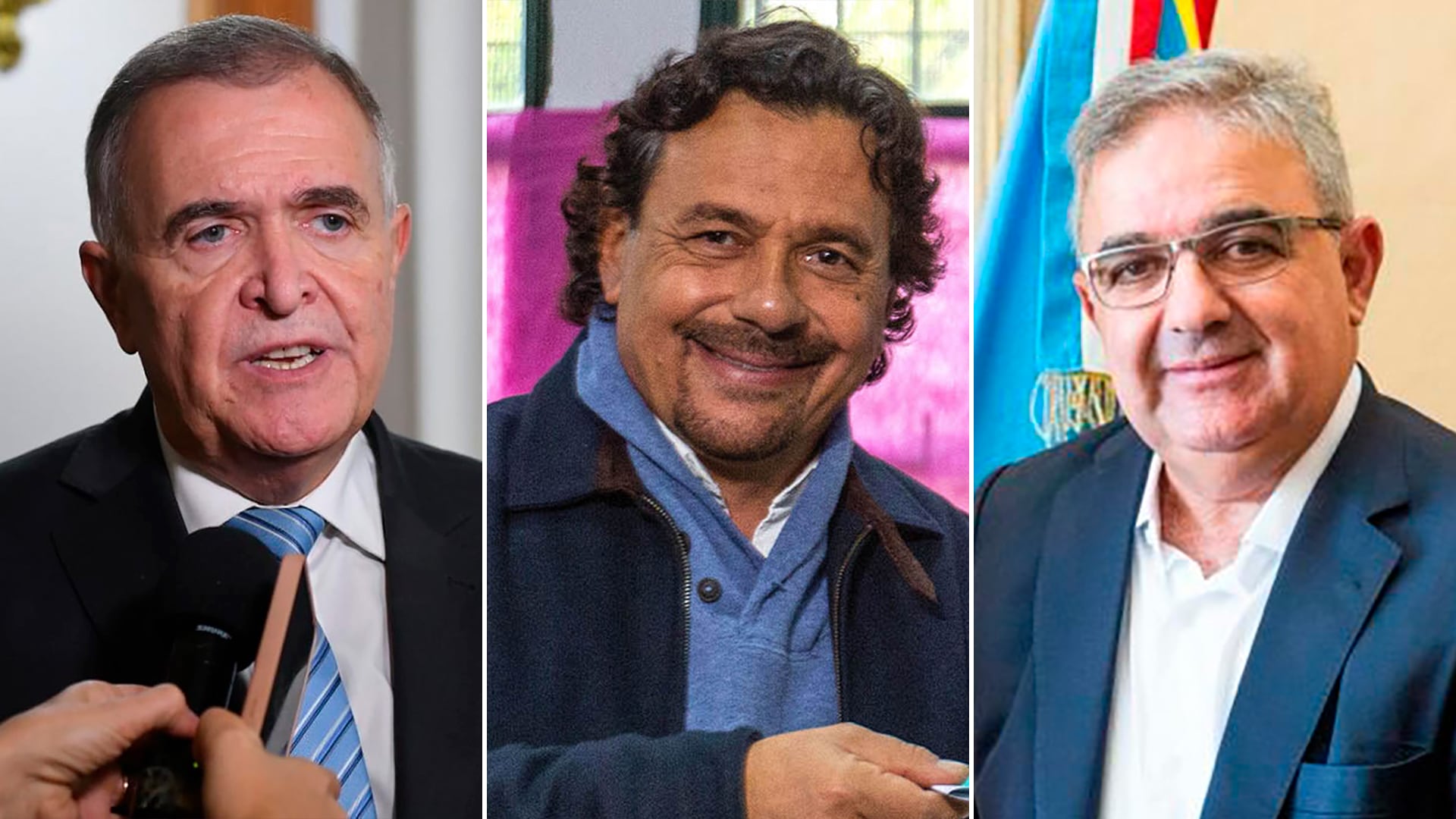 Osvaldo Jaldo, Gustavo Saenz y Raúl Jalil negocian el armado de un interbloque juntos en la Cámara de Diputados