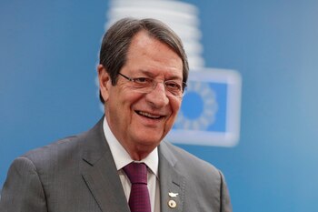El presidente de Chipre, Nicos