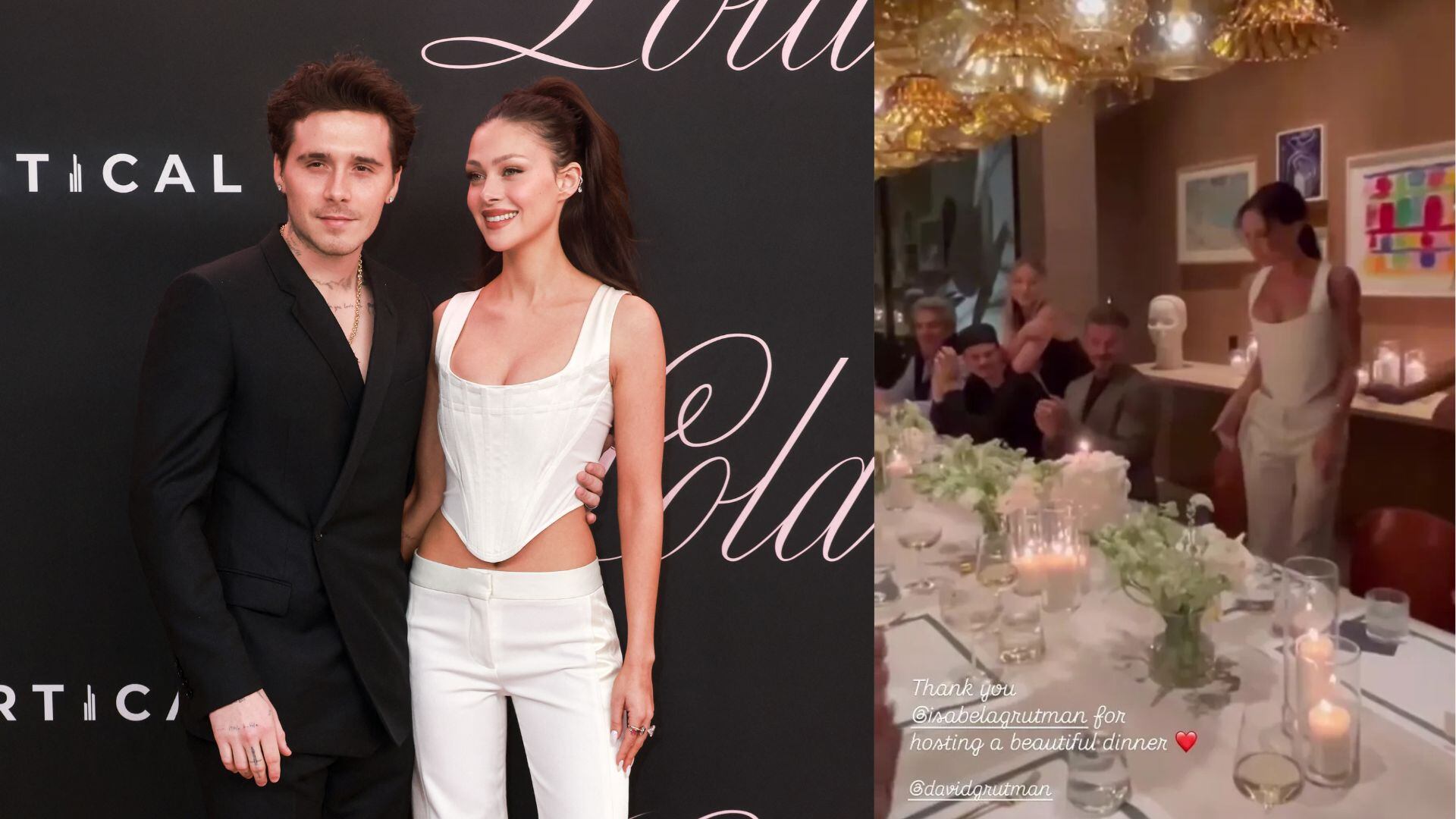 Nicola había elogiado públicamente los diseños de Victoria y expresó admiración por su estilo  (Foto: Instagram/@victoriabeckham)