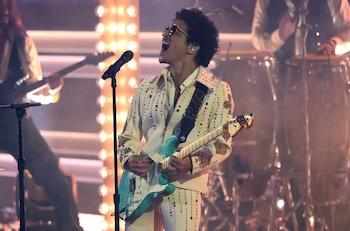 La participación de Bruno Mars