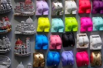 Recuerdos de la estatua del