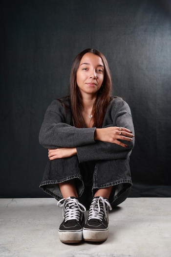 Andrea Martínez, autora de 'Anónimo era nombre de mujer'. (Isabel Wagemann)