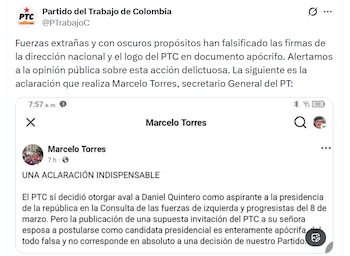 - crédito @PTrabajoC/X