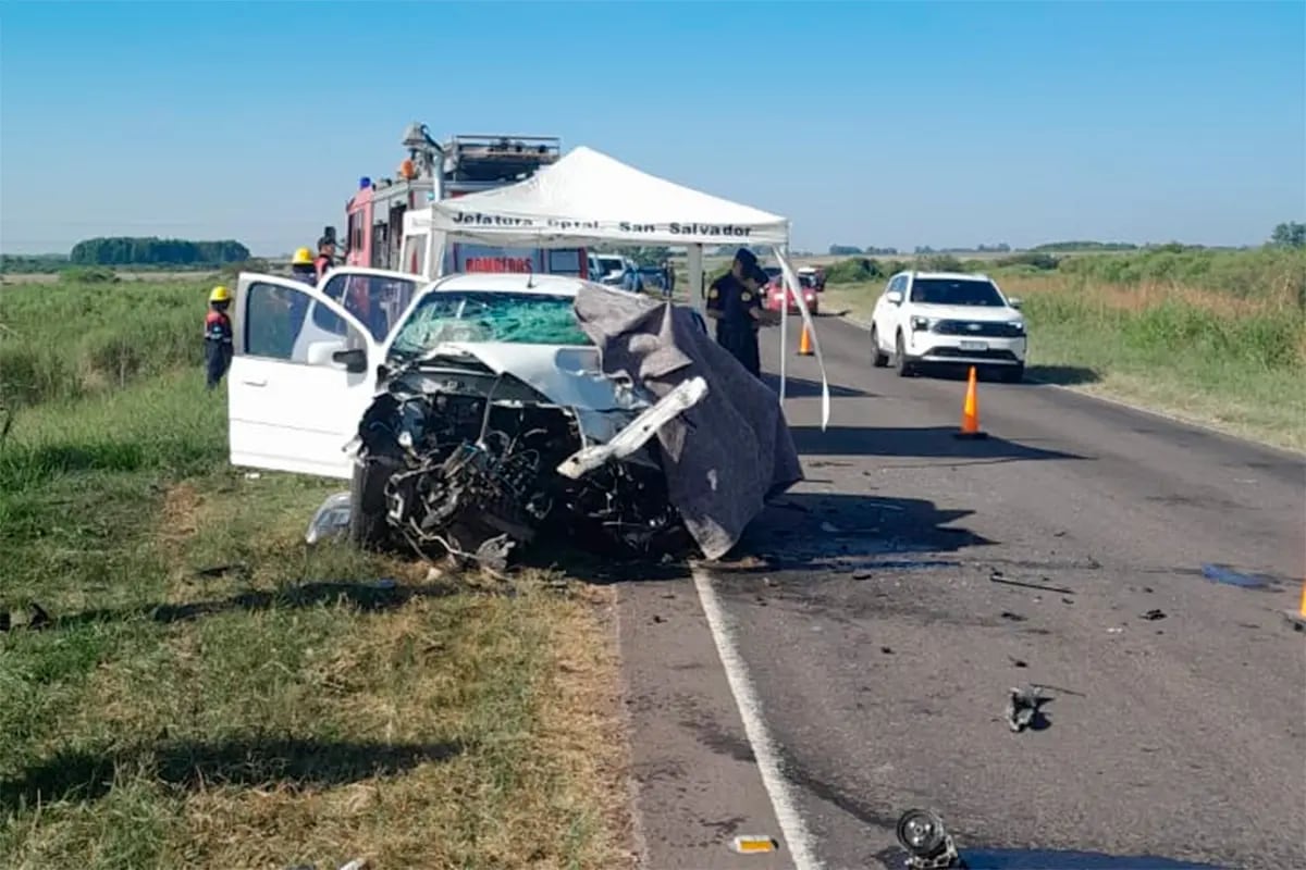 El accidente ocurrió en una curva de la Ruta 18 en jurisdicción de General Campos