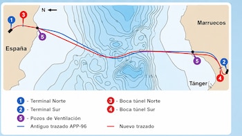El túnel del Estrecho de Gibraltar, el proyecto de España y Marruecos para hacer un puente entre continentes que espera desde hace 50 años