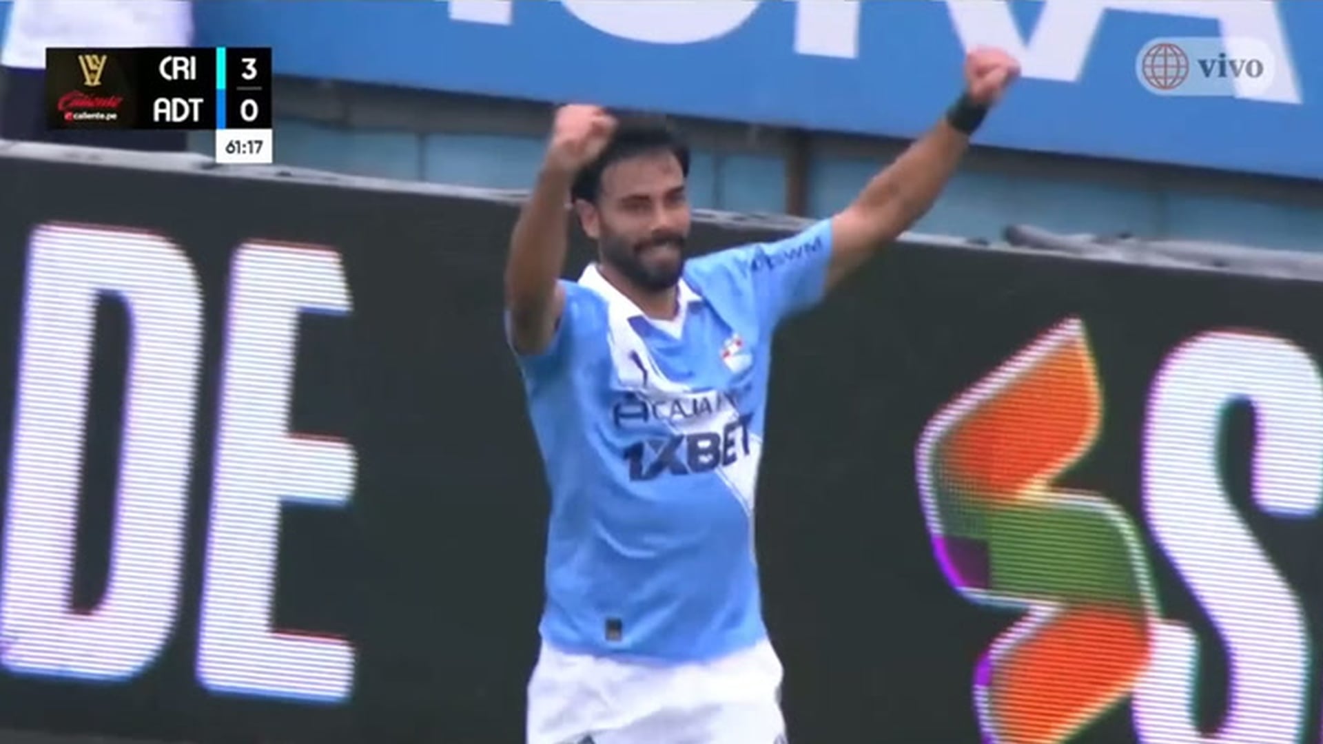 El golazo de Leandro Sosa tras extraordinario pase de Hernán Barcos para el 3-0 de Sporting Cristal ante ADT por Copa de la Liga 2026