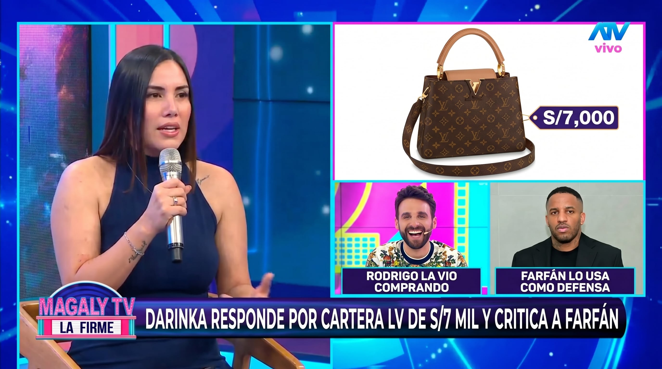 Darinka Ramírez aclara la controversia sobre su cartera Louis Vuitton de S/7 mil, vista por Rodrigo González, mientras lanza duras críticas a Jefferson Farfán, quien usaría este hecho como defensa. (Imagen Ilustrativa Infobae)