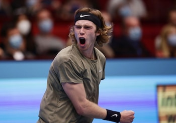 El tenista ruso Andrey Rublev