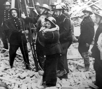Bombardeo nazi a Londres Segunda Guerra Mundial