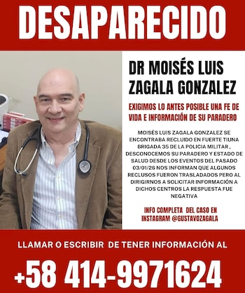 La familia Zagala busca información