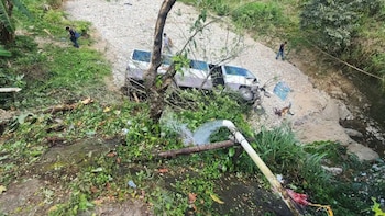 Accidente de bus en Honduras