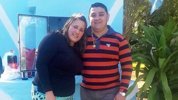 Mariela Terán junto a Ricardo