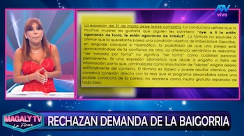Magaly Medina celebra decisión judicial y resalta defensa de la libertad de expresión: “Una lección de ética profesional”. Captura: Magaly TV La Firme.