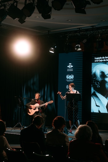 El Instituto Cervantes recibió objetos de Borges y María Kodama