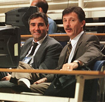 Julio Lamas y Rubén Magnano