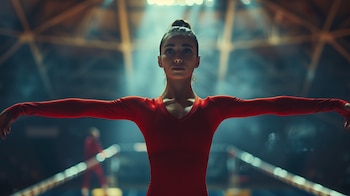 ompetición
Deportista
Ejecución
Atletismo
Juegos
Salto
Destrezas
Acrobático
Equipo
Nacional
Mujer
Esfuerzo
Desempeño
Rutina
- (Imagen Ilustrativa Infobae)