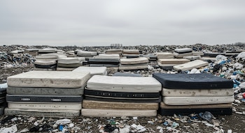 Millones de colchones acaban cada