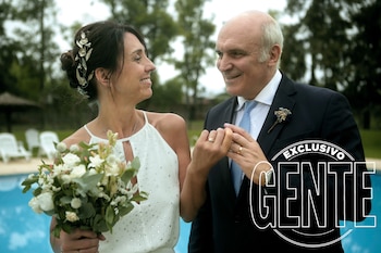 José Luis Espert se casó en 2019, a los 57 años, con María Mercedes González; es su segundo matrimonio