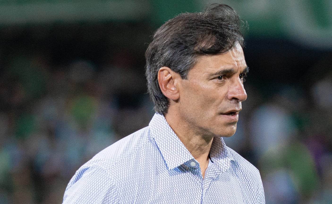 El técnico de Millonarios, Fabián Bustos, sigue de cerca la recuperación de Falcao para lo que queda de la Liga BetPlay y la fase de grupos en Copa Sudamericana - crédito Millonarios FC