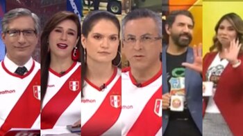 Perú para a repescagem: emissoras