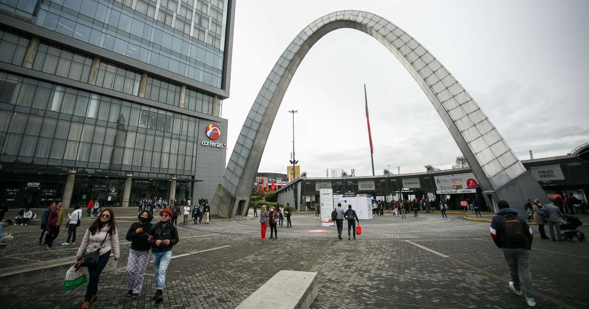 Corferias es el puesto de votación más grande del país - crédito Alcaldía de Bogotá