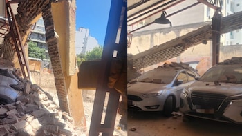 Córdoba: se derrumbó la medianera