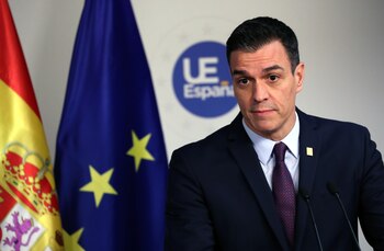 El presidente español Pedro Sánchez