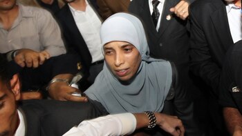 Ahlam Tamimi, recién liberada de
