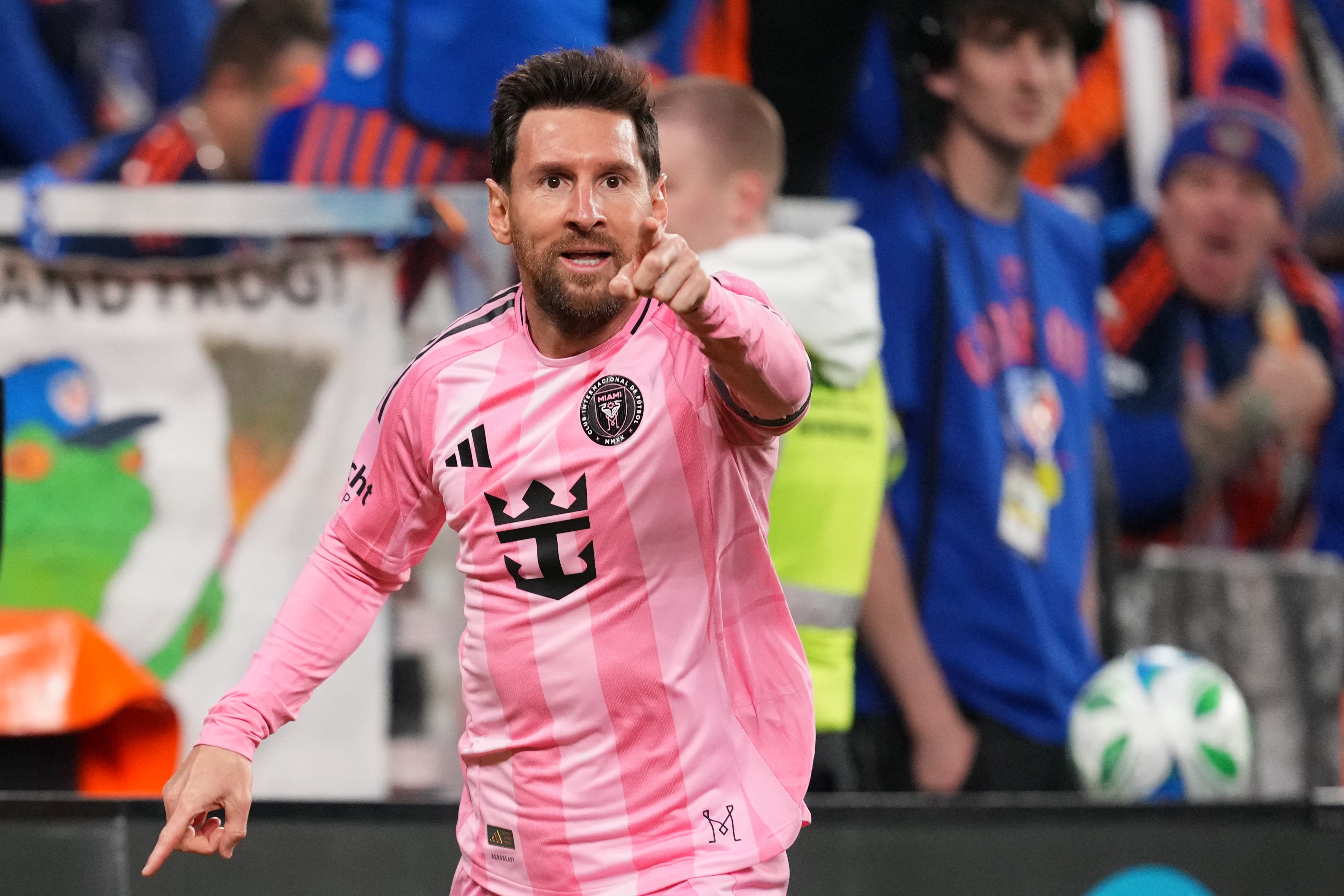 Messi llegó a las 404 asistencias (Photo by Jeff Dean / GETTY IMAGES NORTH AMERICA / Getty Images via AFP)