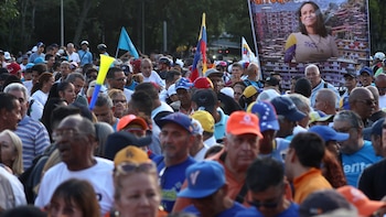 El partido de Machado denunció la detención de siete personas que trabajaron en la marcha opositora