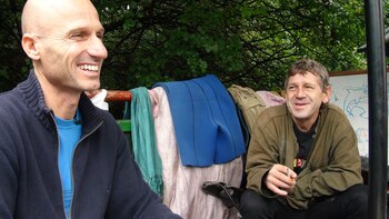 Richard con Salvatori en la