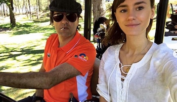 Ciro y Katja Martínez (Instagram)