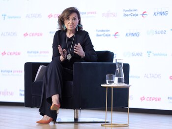 Carmen Calvo deja la vicepresidencia