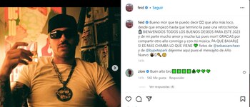 Mensaje de fin de año del Ferxxo