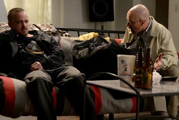 Aaron Paul y Bryan Cranston