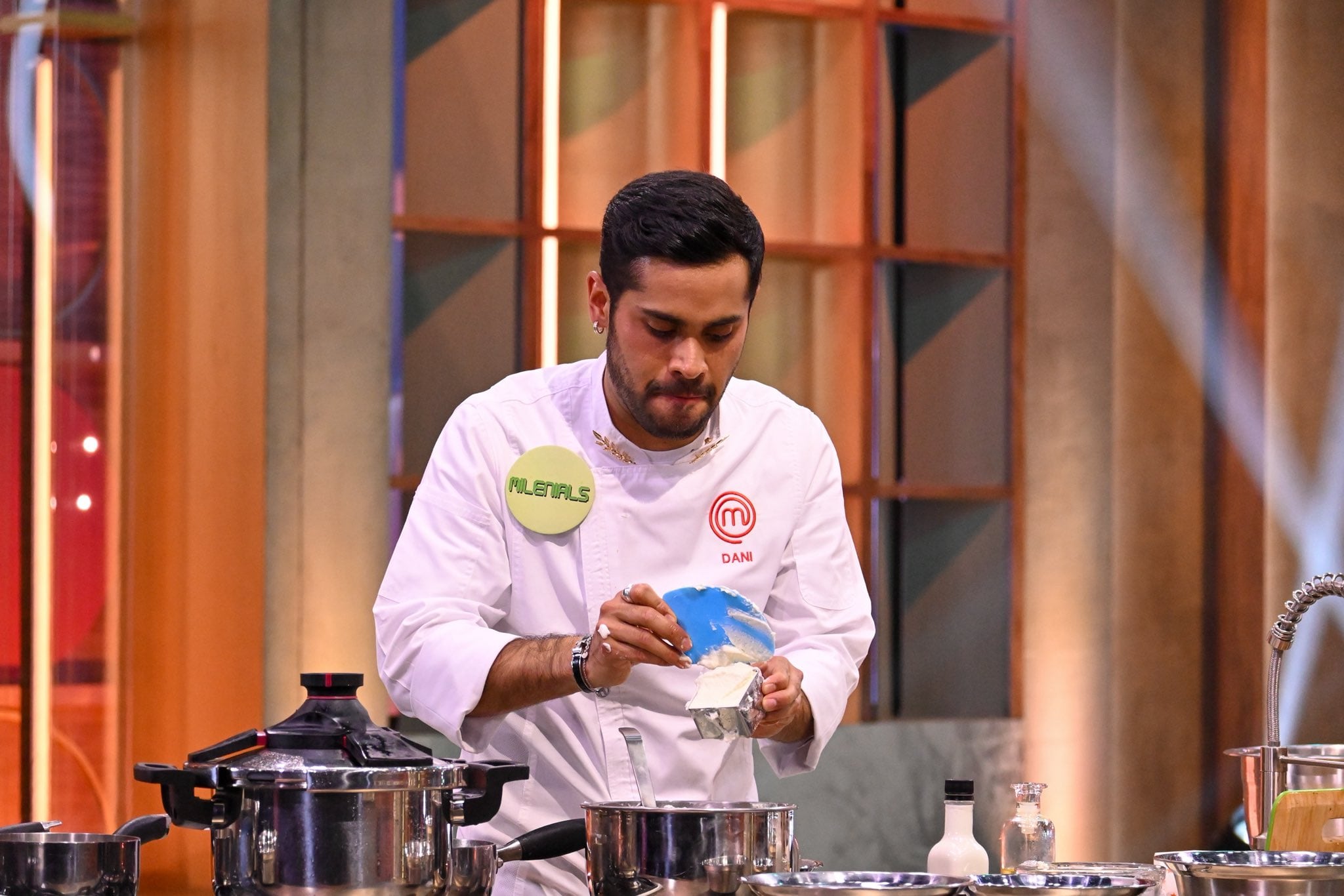 Lo que los jueces destacaron del trabajo de Dani, fue su técnica. (@MasterChefMx)