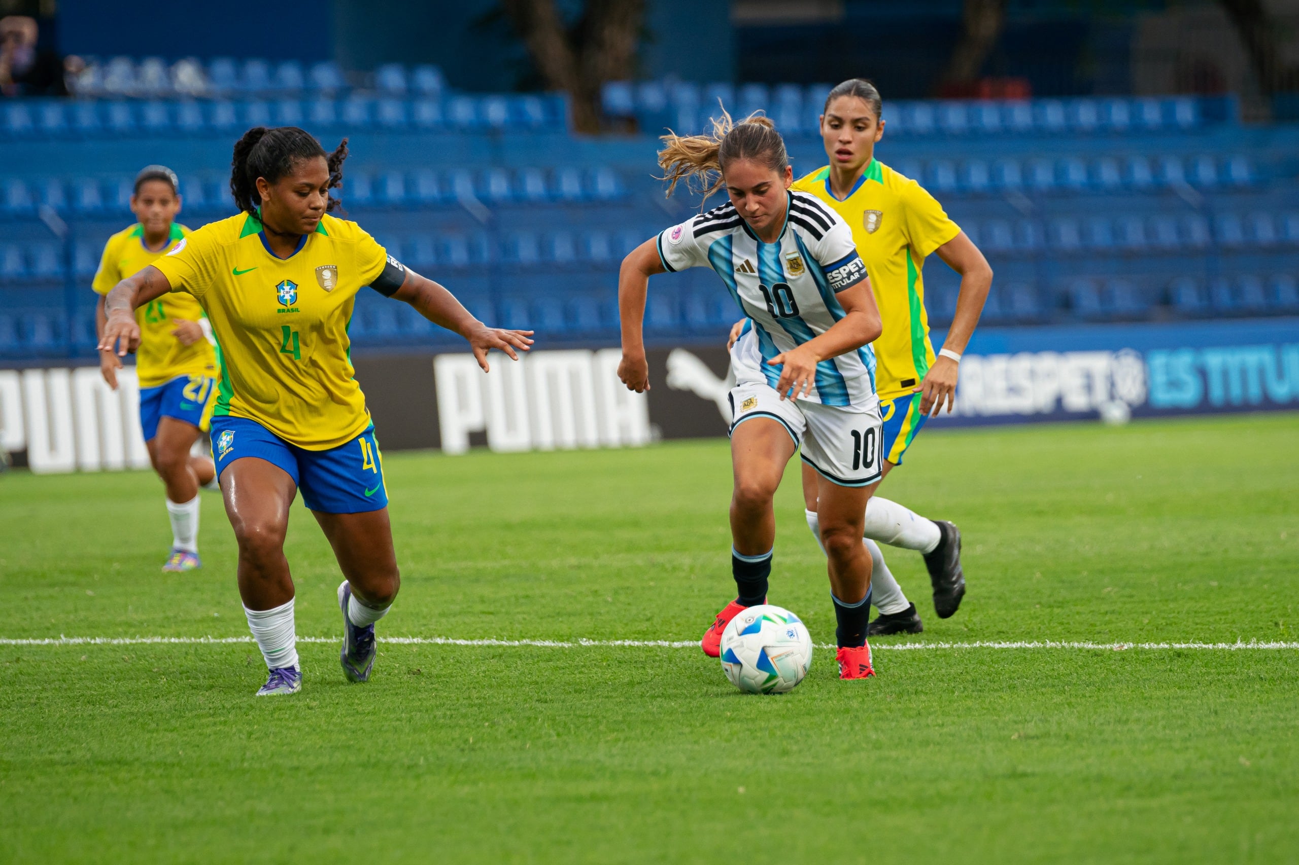 Compacto Argentina 2-1 Brasil (Femenino Sub 20)