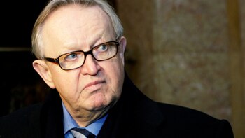 Martti Ahtisaari, ex presidente de