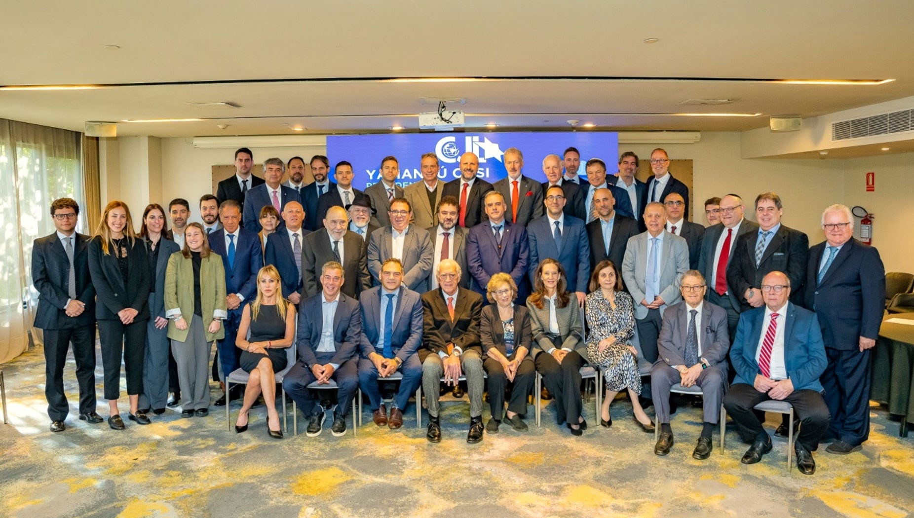 El Congreso Judío Latinoamericano se reunió en Montevideo con el presidente de Uruguay, Yamandú Orsi, durante una cumbre regional de comunidades judías.