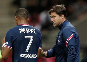 Pochettino defendió a Mbappé en