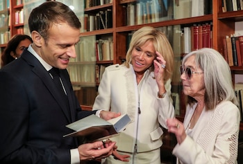 El presidente francés Emmanuel Macron