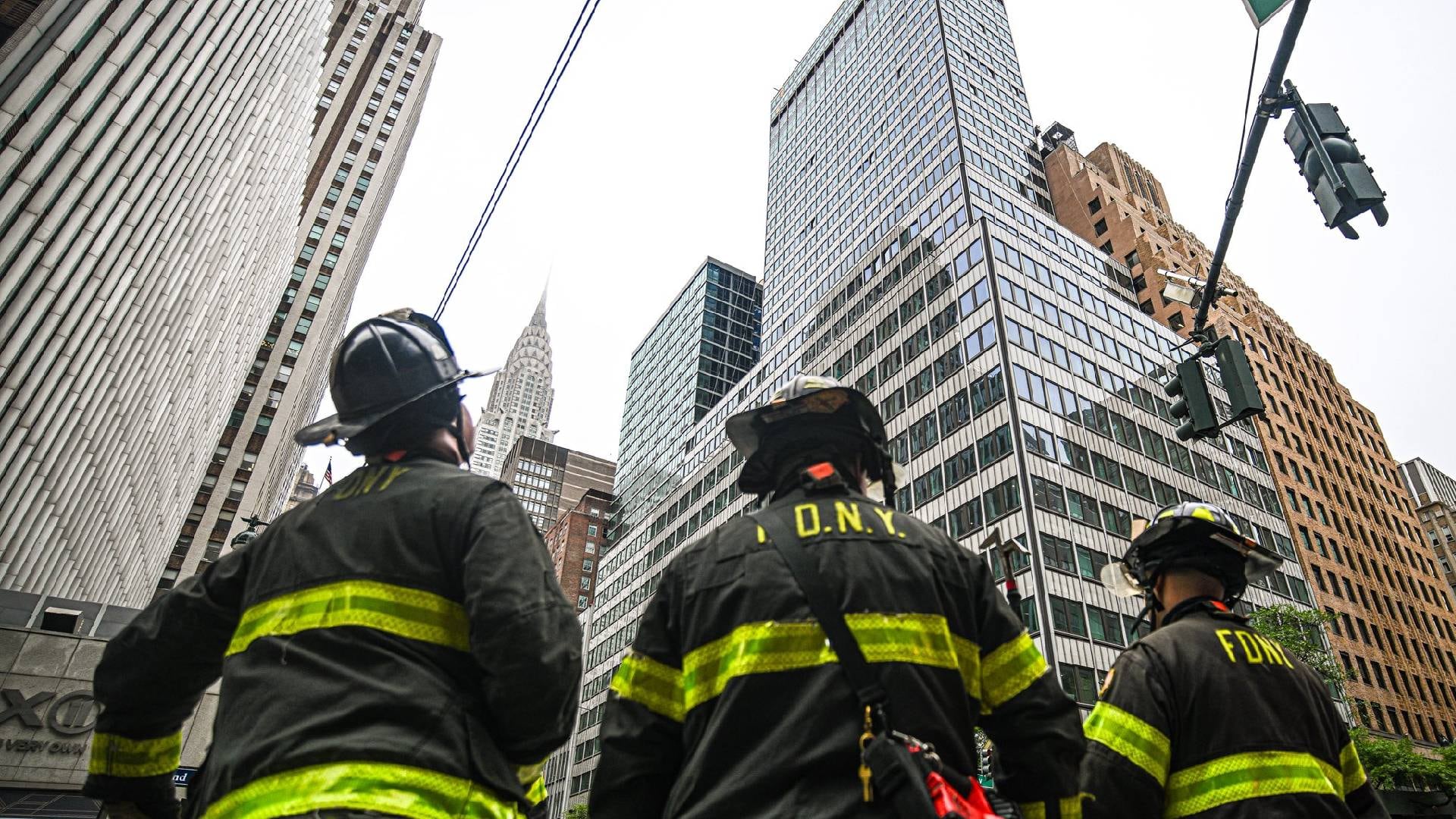 El fallo estructural en el ex edificio de Pfizer ocurrió durante una obra para convertir oficinas en 1.600 viviendas de lujo (X/Dean Moses)