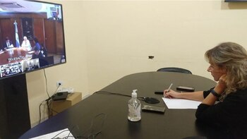 Claudia Palladino, ministra de Salud