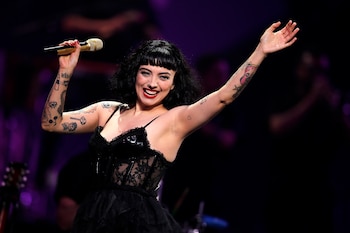 Chilean singer Mon Laferte performs