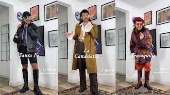 Seguidores destacaron la diversidad de la moda bogotana y pidieron ver propuestas para otras localidades - crédito morirsinmagia / TikTok